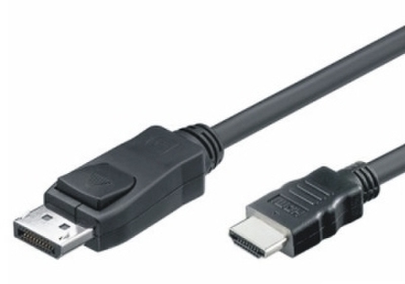 M-Cab DisplayPort - HDMI, 3m 3m DisplayPort HDMI Schwarz Videokabel-Adapter