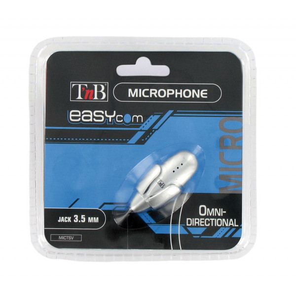 T'nB Easycom PC microphone Wired Silver