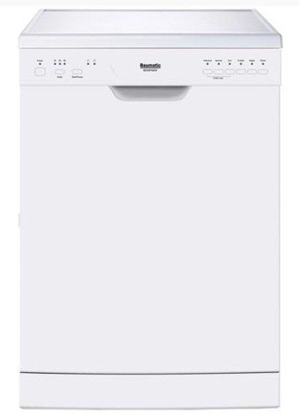 Baumatic BDWF60W Freestanding A+ dishwasher