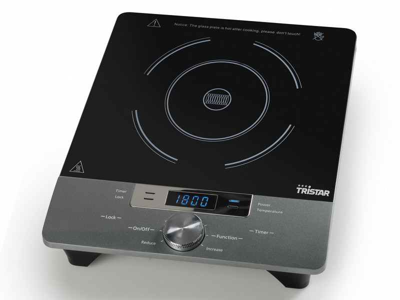 Tristar IK-6176 Tabletop Induction Black,Grey hob