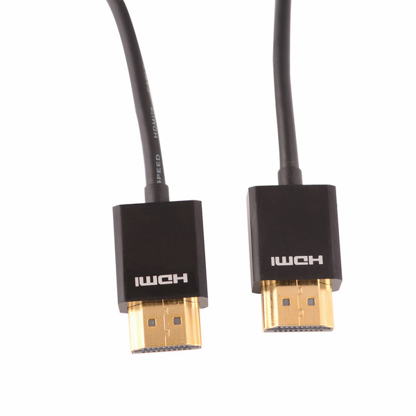 V7 ULTRA-THIN HDMI® CABLE WITH ETHERNET 2m