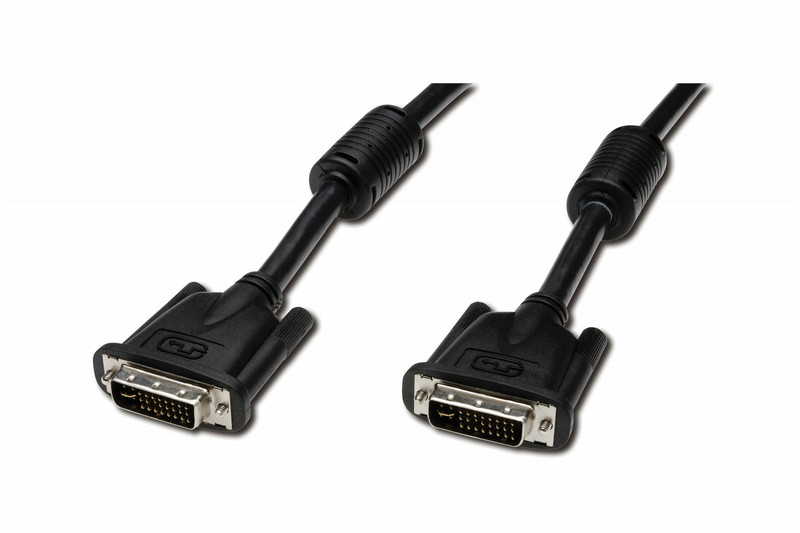 ASSMANN Electronic DVI-I 3m 3m DVI-I DVI-I Schwarz DVI-Kabel