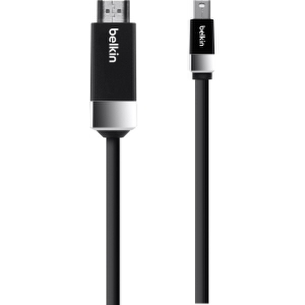 Belkin Mini-DisplayPort - HDMI 1.5m 1.5m Mini DisplayPort HDMI Schwarz Videokabel-Adapter