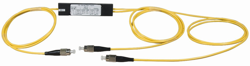 Triax TOS 02 Cable splitter Schwarz, Gelb