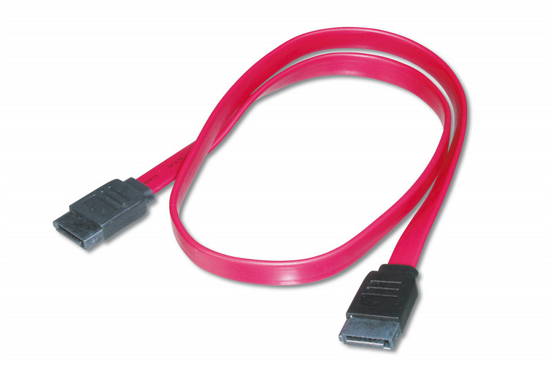 ASSMANN Electronic AK-SATA-100 1m Schwarz, Rot SATA-Kabel