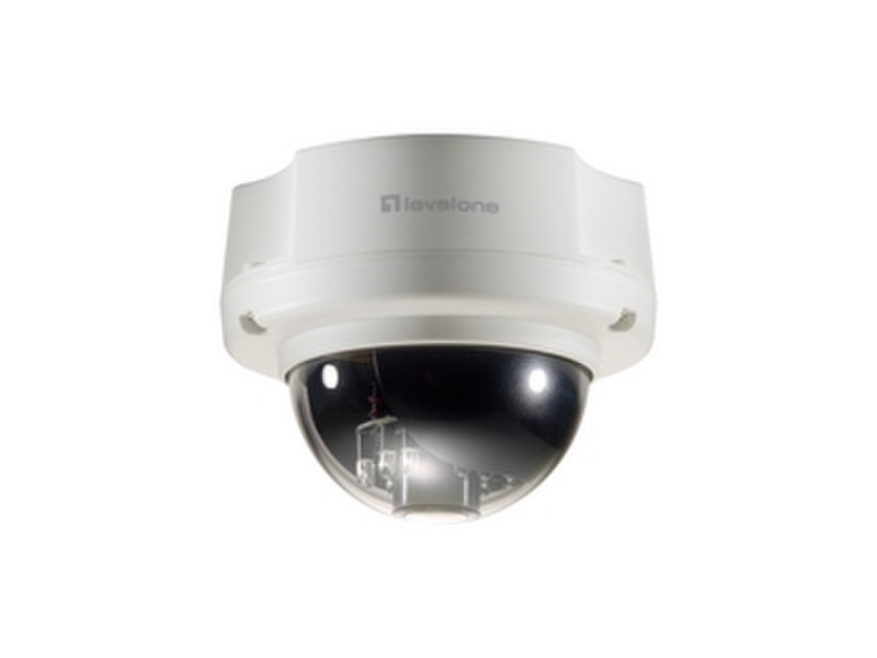 LevelOne FCS-3052 IP security camera Для помещений Dome Белый