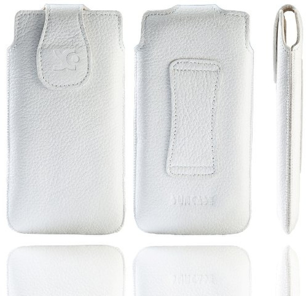 Suncase 41749843 Pull case White MP3/MP4 player case