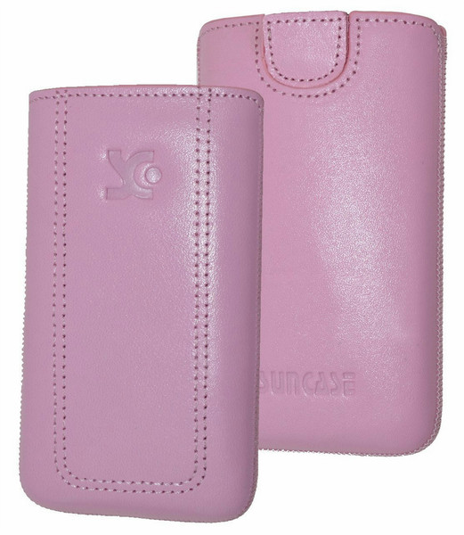 Suncase 42094874 Ziehtasche Pink Handy-Schutzhülle