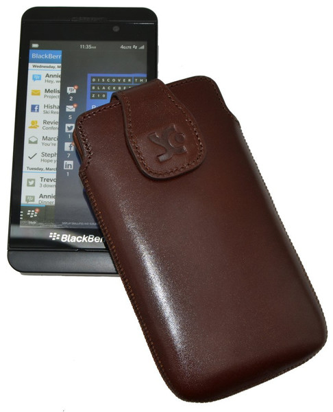 Suncase 42202585 Pull case Brown mobile phone case