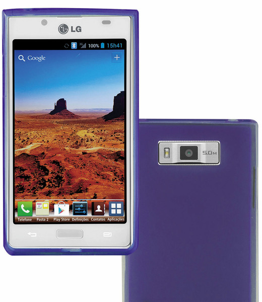 Phonix LGL7GPV Cover case Violett Handy-Schutzhülle