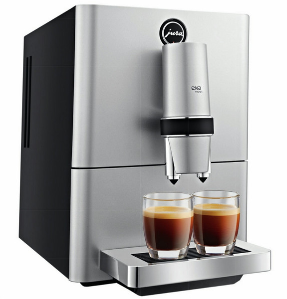 Jura ENA Micro 5 Espresso machine 1.1л 2чашек Черный, Cеребряный