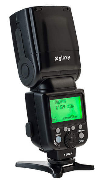 Gloxy TR-985 N Black camera flash