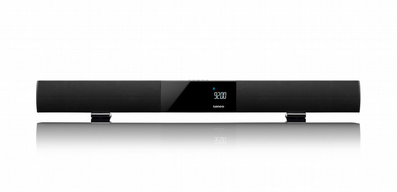 Lenco SB-210 BT Wired & Wireless 2.1 50W Black soundbar speaker