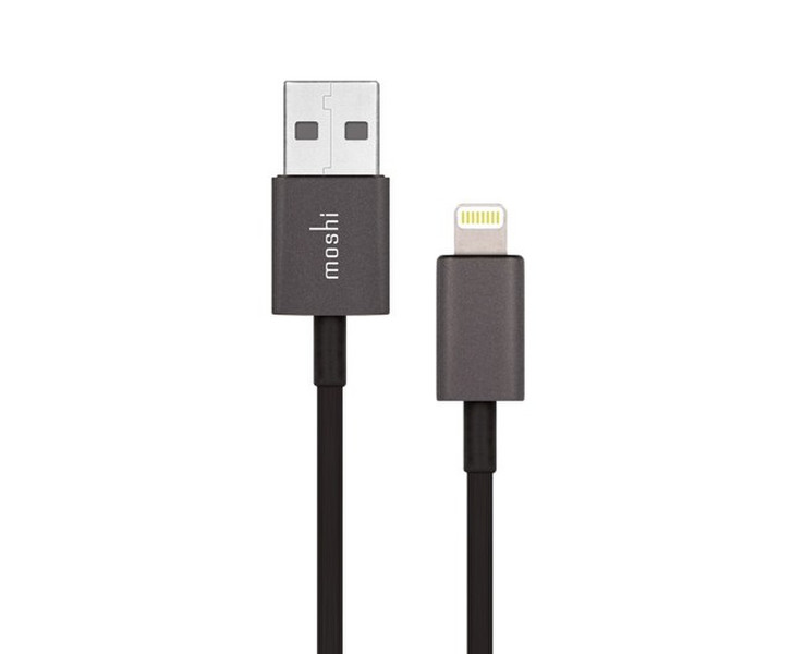 Moshi Lightning - USB 1м USB A Lightning Черный