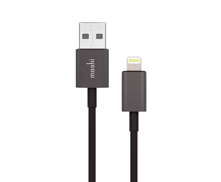 Moshi Lightning - USB 1m USB A Lightning Schwarz