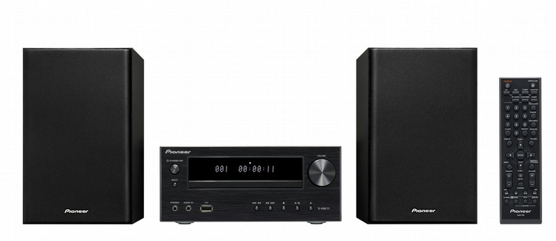 Pioneer X-HM11DAB-K Micro-Set 30W Schwarz Home-Stereoanlage