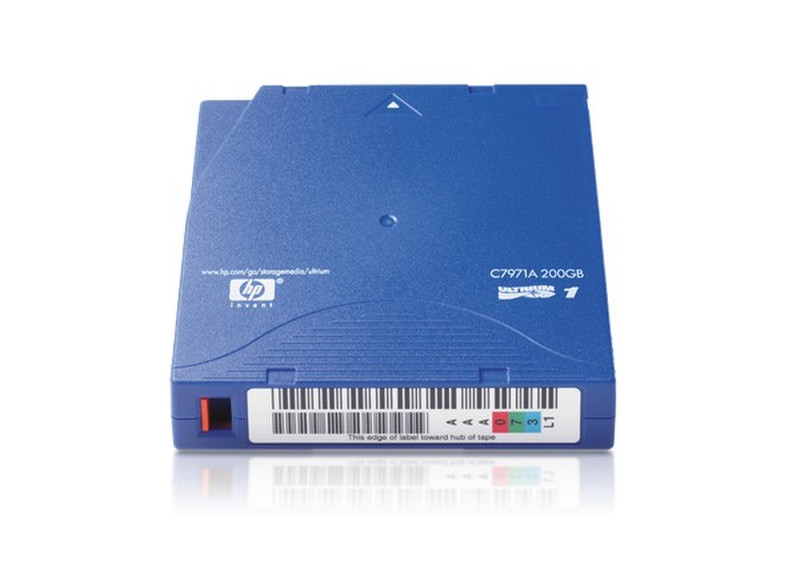 Hewlett Packard Enterprise C7971A 100GB LTO blank data tape