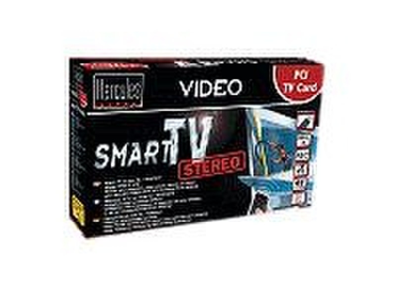 Hercules Smart TV Card PCI Stereo remote Ret computer TV tuner