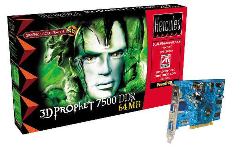Hercules 3D PROPHET 7500 GDDR