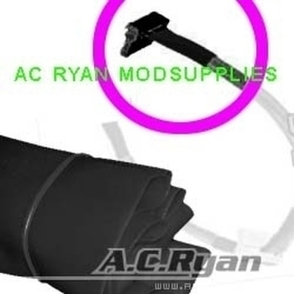 AC Ryan HeatShrinkz™ PRO 20mm (3/4inch) 30m (100ft) Roll Schwarz Drahtverbinder