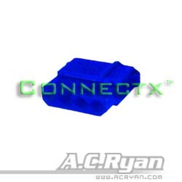 AC Ryan Connectx™ Molex 4pin Female - Blue 100x Molex 4pin female Blue wire connector