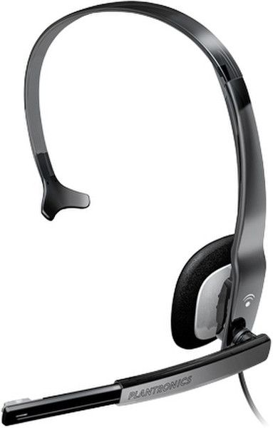 Plantronics Audio 610 USB Monophon Schwarz Headset