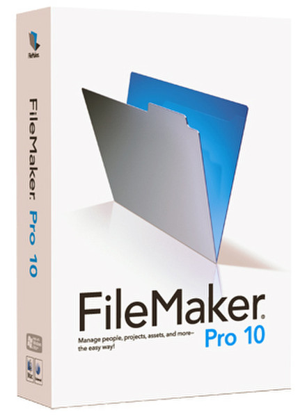 Filemaker Upgrade Pro 10 (5 Pack), EN