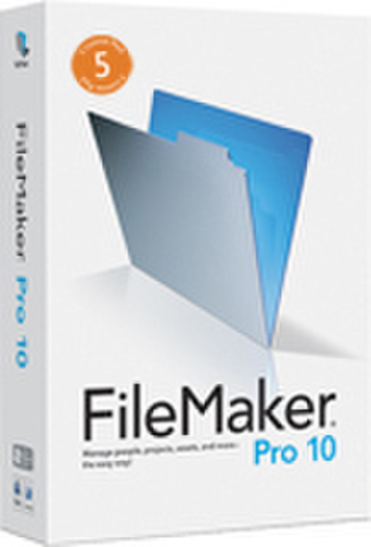 Filemaker Pro 10 Upgrade (5-Pack), FR