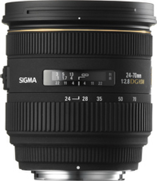 Sigma 24-70mm f/2.8 EX DG HSM NIKON SLR Standard zoom lens Черный