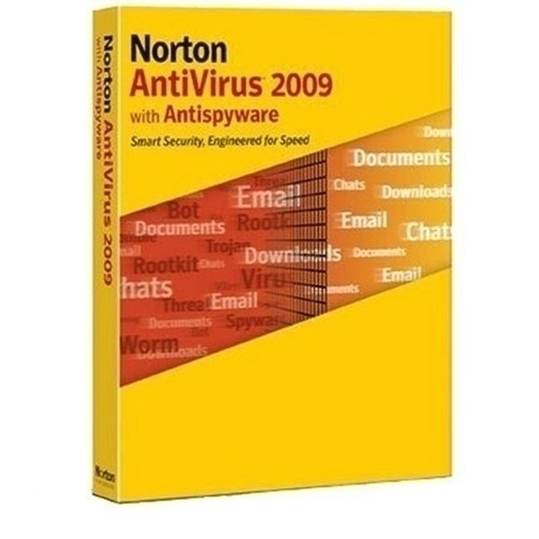 Microsoft Norton AntiVirus 2009 Small Office Pack - (v. 16) - upgrade package - 5 users - CD - Win - International