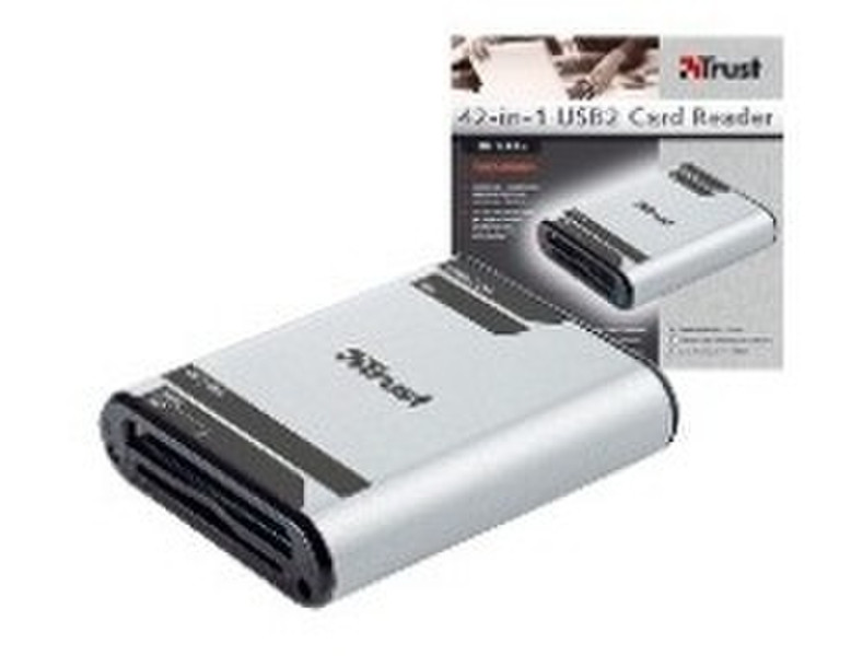 Trust 42-in-1 USB2 Card Reader interface cards/adapter