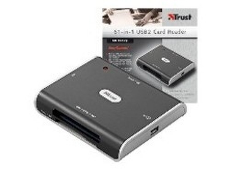 Trust 61-in-1 USB2 Card Reader interface cards/adapter