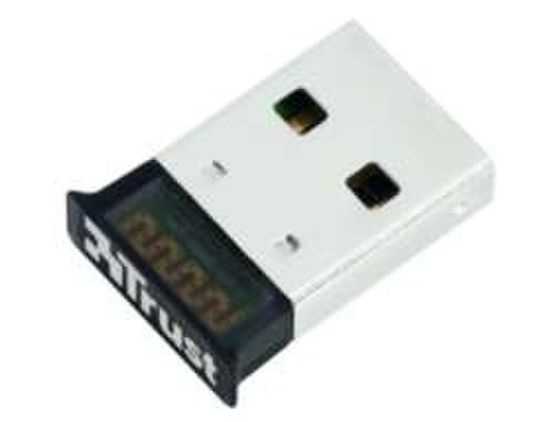Trust Ultra Small Bluetooth 2 USB Adapter 10m BT-2400p интерфейсная карта/адаптер