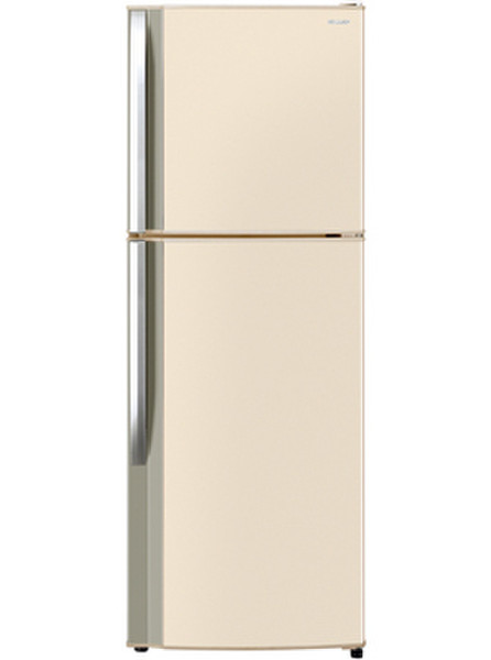 Sharp SJ-420NBE Отдельностоящий 318л Бежевый холодильник с морозильной камерой