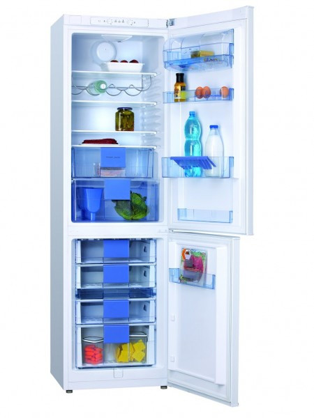 Hansa FK 350 MSW freestanding White fridge-freezer