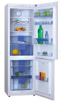 Hansa FK 310 MSW freestanding White fridge-freezer