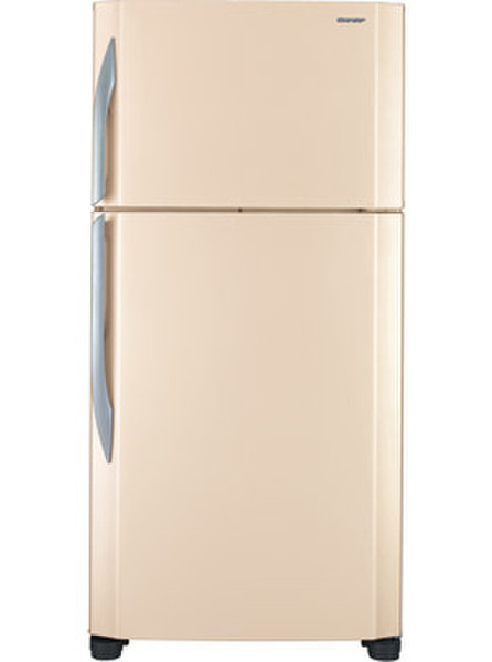 Sharp SJ-T440RBE freestanding 367L Beige fridge-freezer