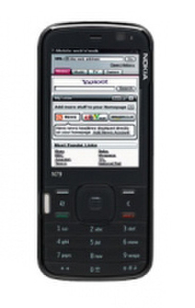 Nokia N79 Schwarz Smartphone