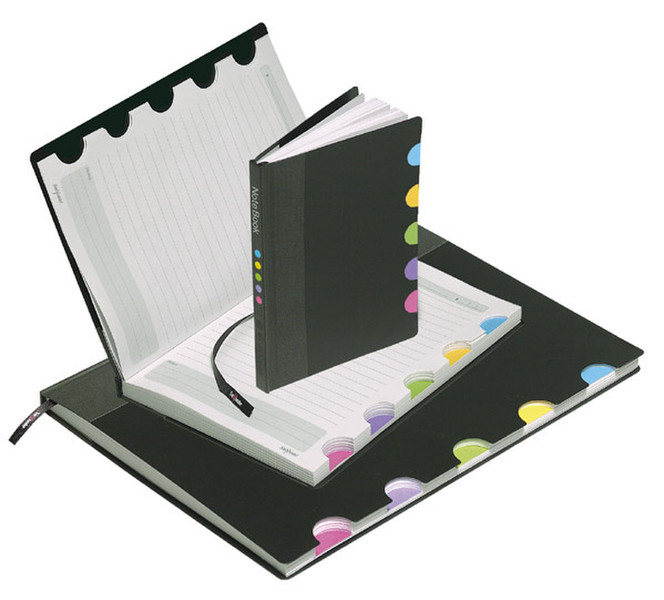 Snopake "Eligo" Index Notebooks - Wire Bound A5 Черный персональный органайзер