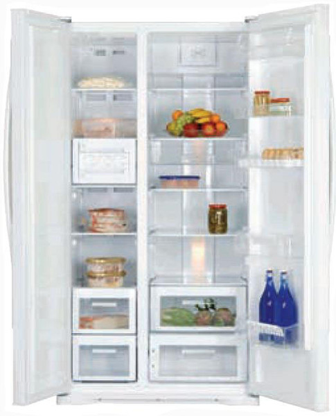 Beko GNE 15906 W freestanding A White side-by-side refrigerator