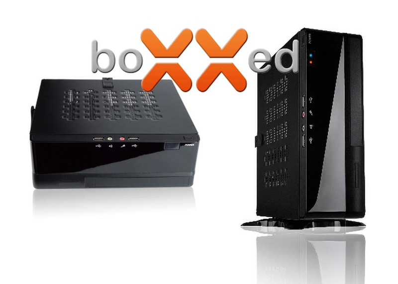 boXXed 44t 1.8ГГц D525 SFF Черный ПК