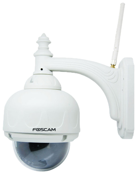 Foscam FI8919W IP security camera Вне помещения Dome Белый камера видеонаблюдения