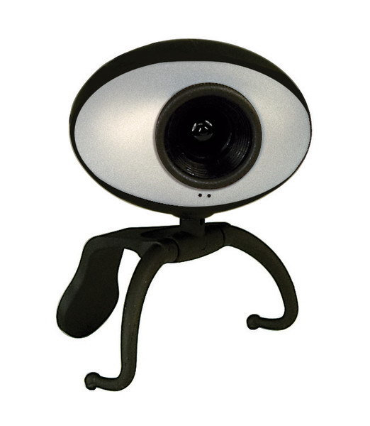 Sweex Foldable Webcam 1280 x 960пикселей USB Черный, Cеребряный вебкамера