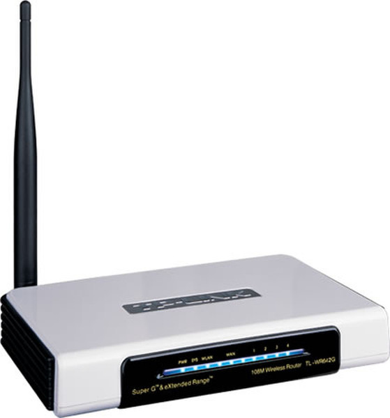 M-Cab WLAN 108M Router Schwarz, Silber WLAN-Router