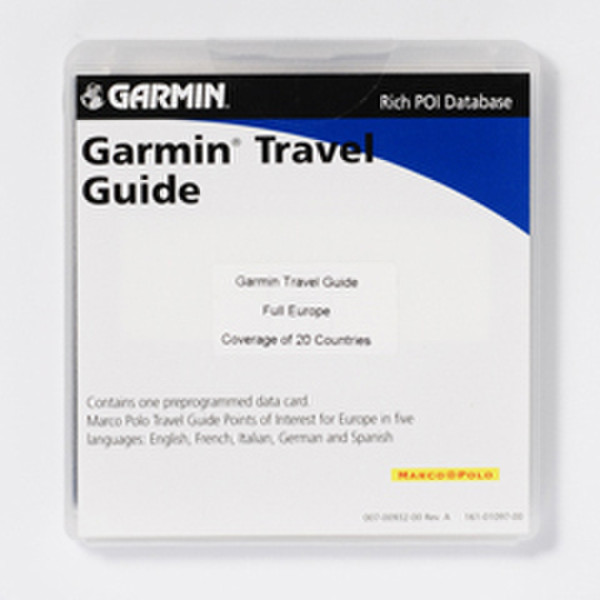 Garmin Travel Guide All Europe