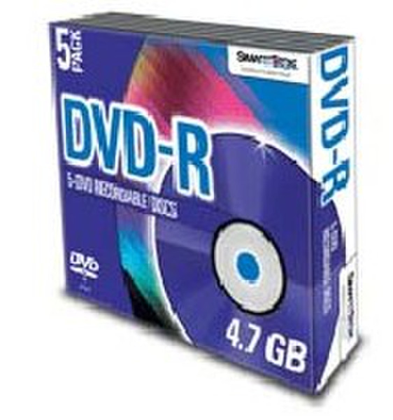Smartdisk DVD-R Media, 5-pack 4.7ГБ 5шт