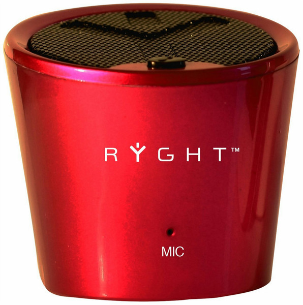 Ryght Pure Decibel 2W Cylinder Red