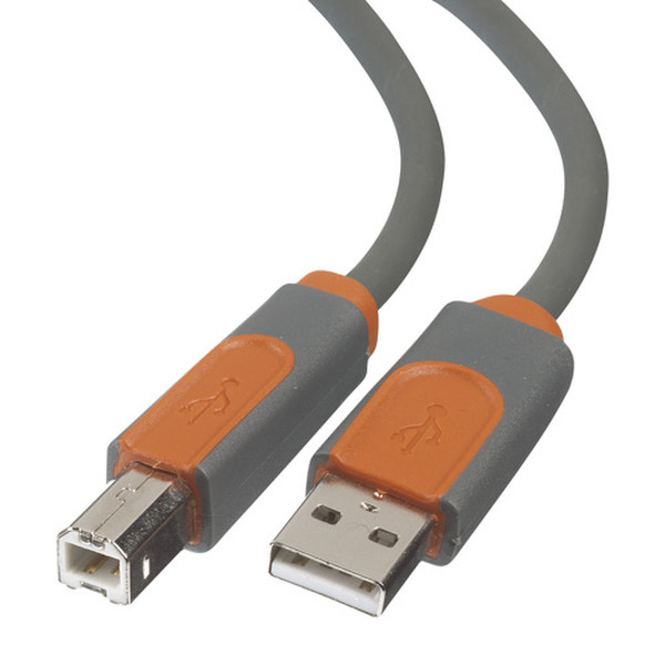 Belkin Pro Series USB 2.0 Cable - USBA-USBB, 3m (5 pack) 3м Черный кабель USB