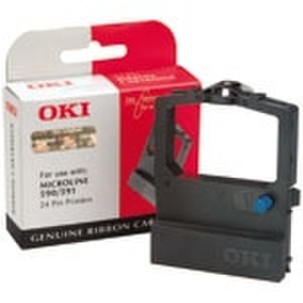 OKI Black Nylon Ribbon ML590/591, NON-EU лента для принтеров
