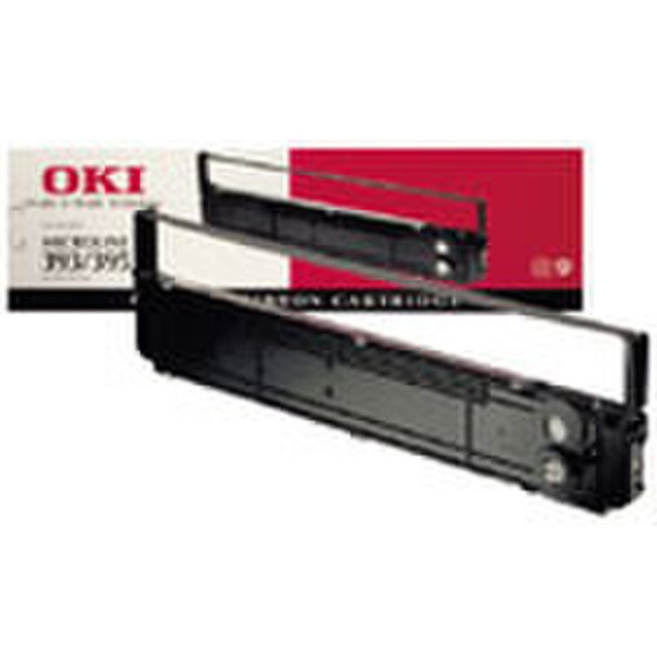OKI Black Nylon Ribbon ML 393/395, NON-EU лента для принтеров